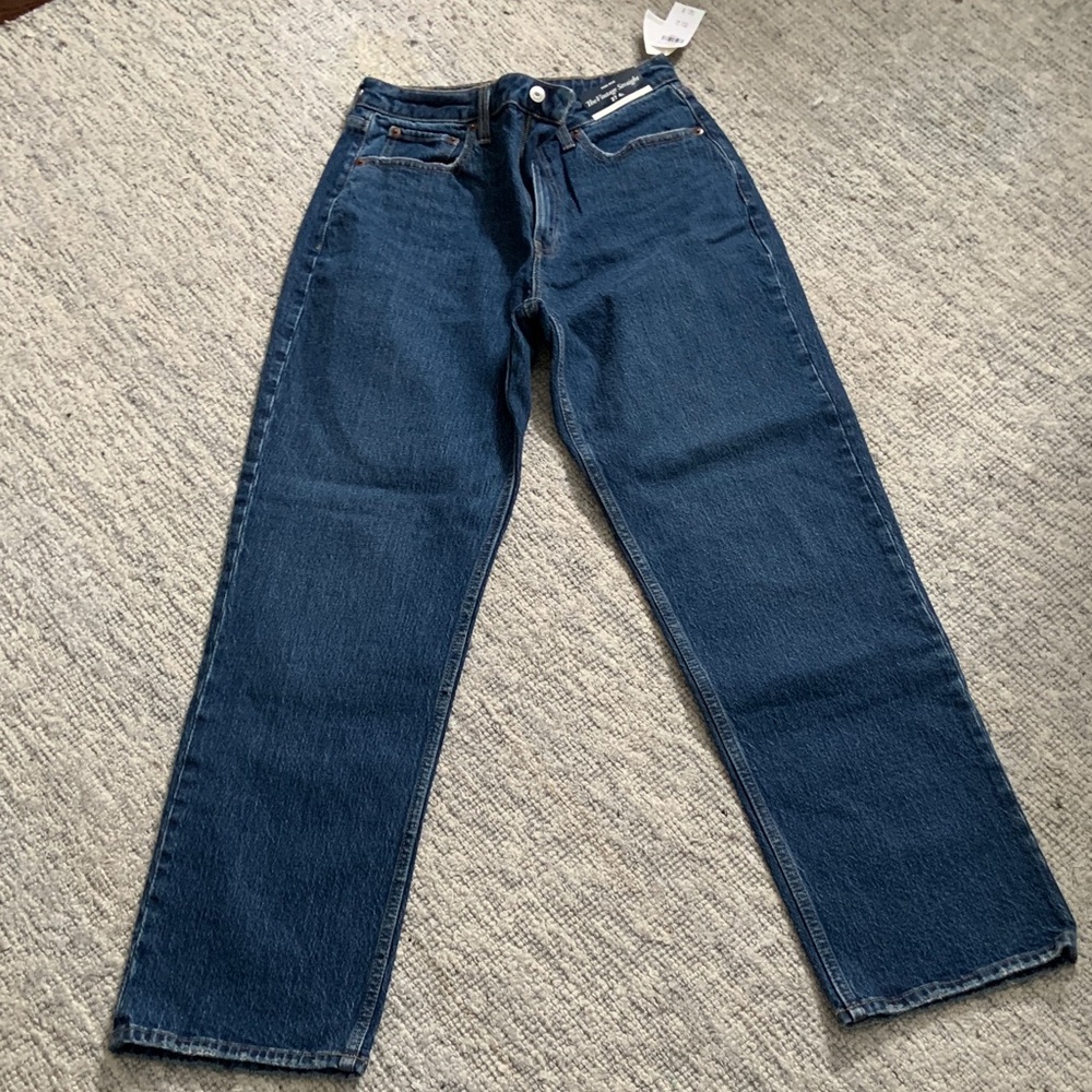 Abercrombie & Fitch Indigo Straight Jeans